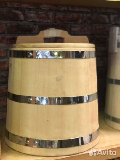 Кадки для солений дубовые, кедровые, липовые