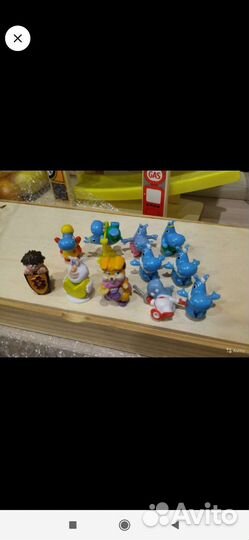 Игрушки из киндера Маша и Медведь