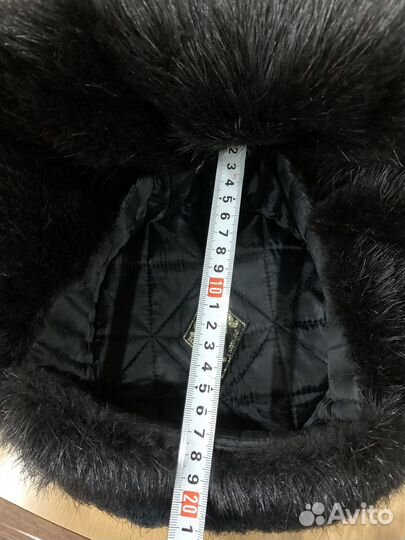 Мужская шапка нутрия