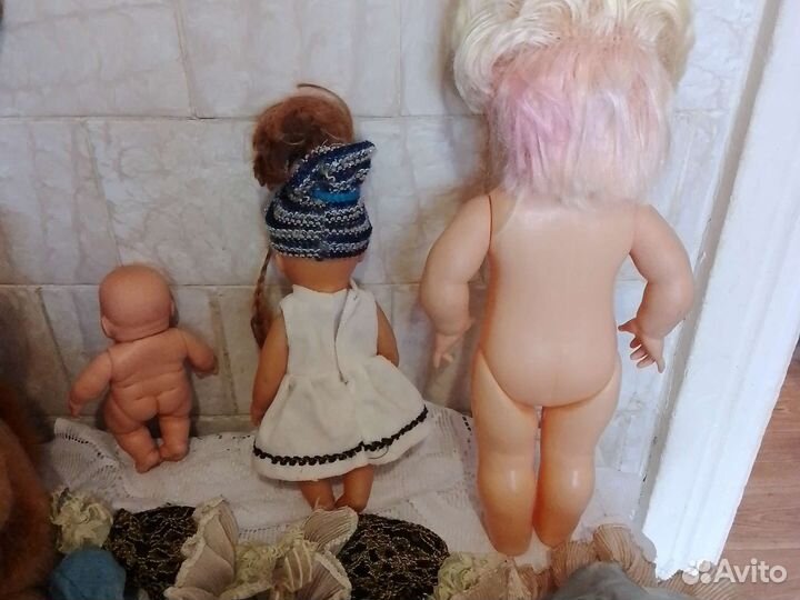 Куклы коллекционные мягк.игрушки ссср,платье шляпа