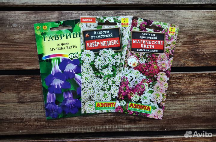 Семена однолетних цветов