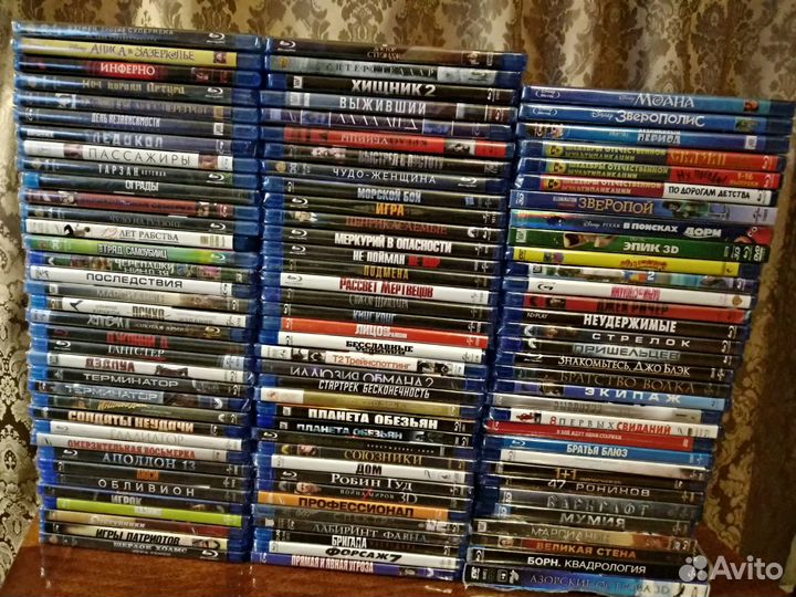 Blu-ray Фильмы, мультфильмы. Лицензия
