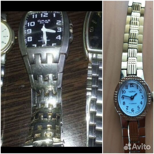 Часы женские, мужские на запчасти