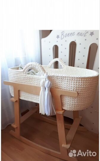 Детская люлька колыбель для новорожденного