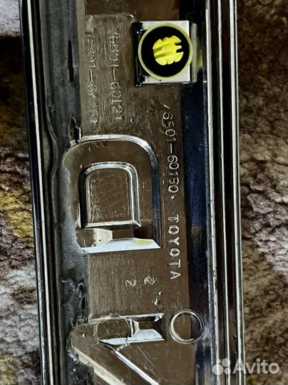 Эмблема toyota land cruiser 200