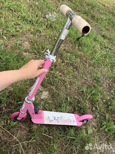 Самокат детский двухколесный бу