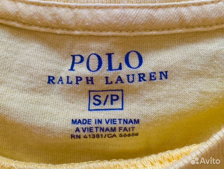 Футболка polo ralph lauren оригинал женская