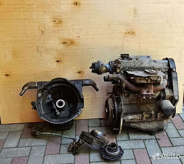 Комплект двигателя ваз на Луаз