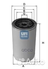 Фильтр масляный mitsubishi canter viii, citroen