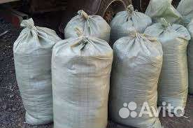 Навоз в мешках