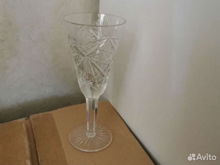 Фужеры, рюмки хрусталь СССР