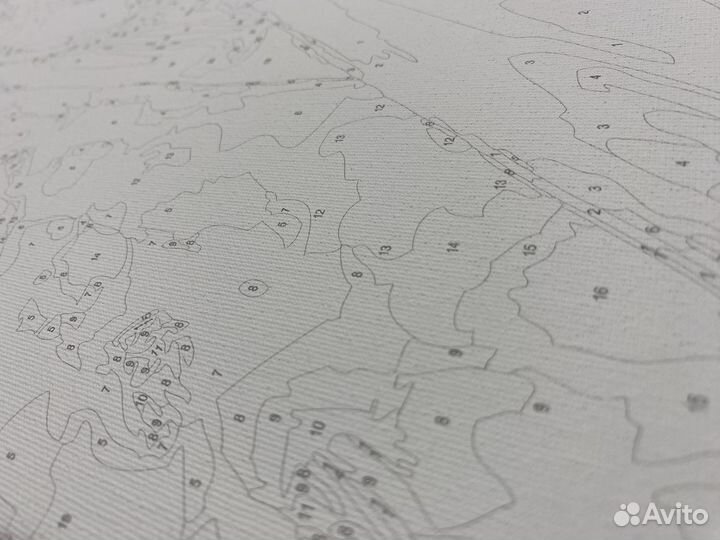 Картина по номерам 