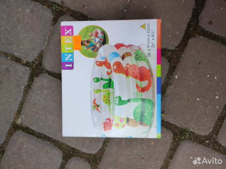 Детский надувной бассейн intex новый