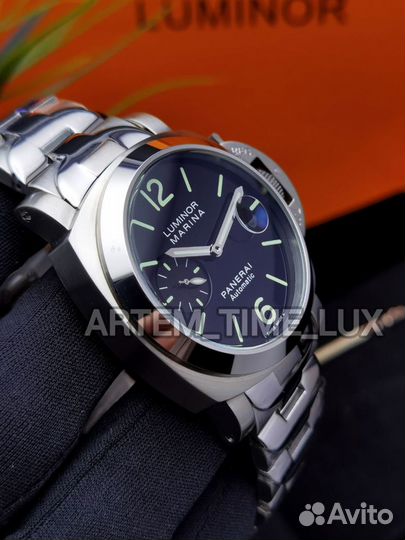 Брутальные мужские механические часы panerai