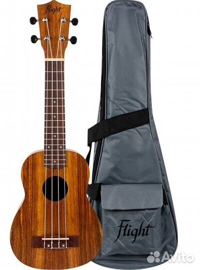 Укулеле, сопрано, тик Flight NUS 200 NA