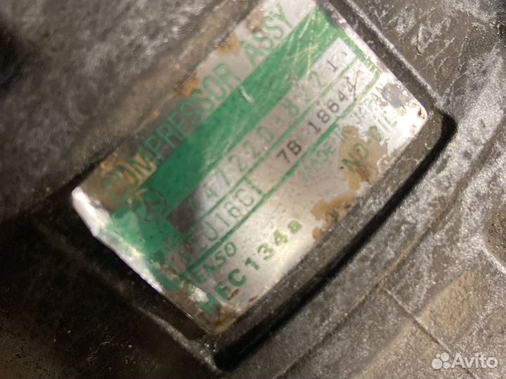 Компрессор кондиционера mercedes