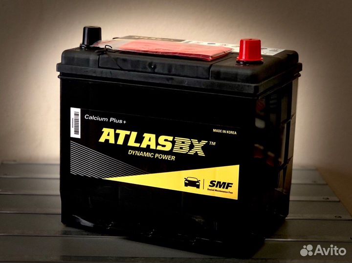 Аккумулятор Atlas asia 65 ah (обр.пол) 75D23L