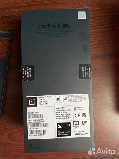 OnePlus 10 pro, 8/128 ГБ