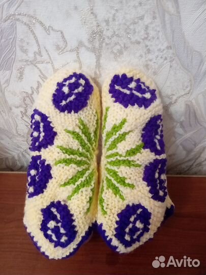 Следки вязаные