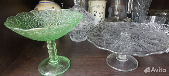 Посуда хрусталь, стекло