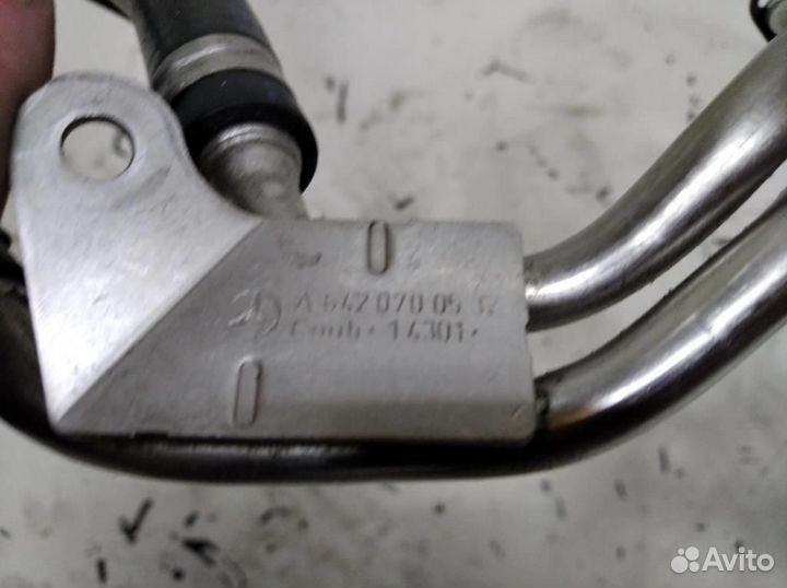 Трубка топливная w164 ML-class 642.940 2005