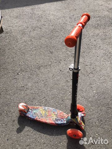 Самокат трёх-четырёх колёсный 3-7 лет