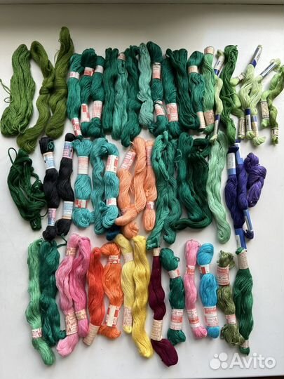 Нитки мулине СССР