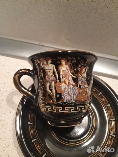 Чашка с блюдцем Кипр