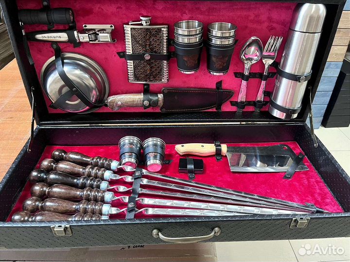 Набор подарочный шампуров в наличии в Ярославле