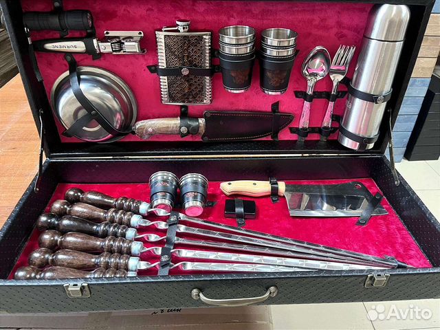 Набор подарочный шампуров в наличии в Ярославле