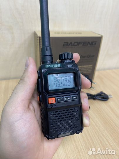 Рация Baofeng UV-3R Plus новые, оригинал