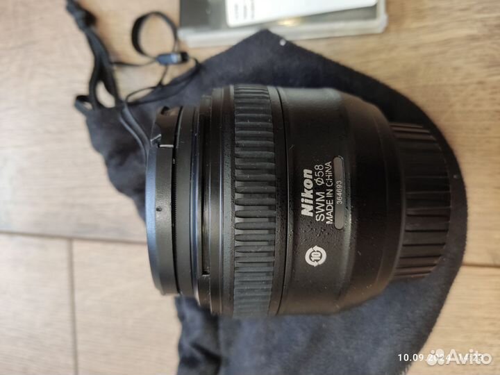 Объектив nikon 50mm f 1.4g af s nikkor