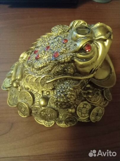 Лягушка жаба денежная 16 /12см