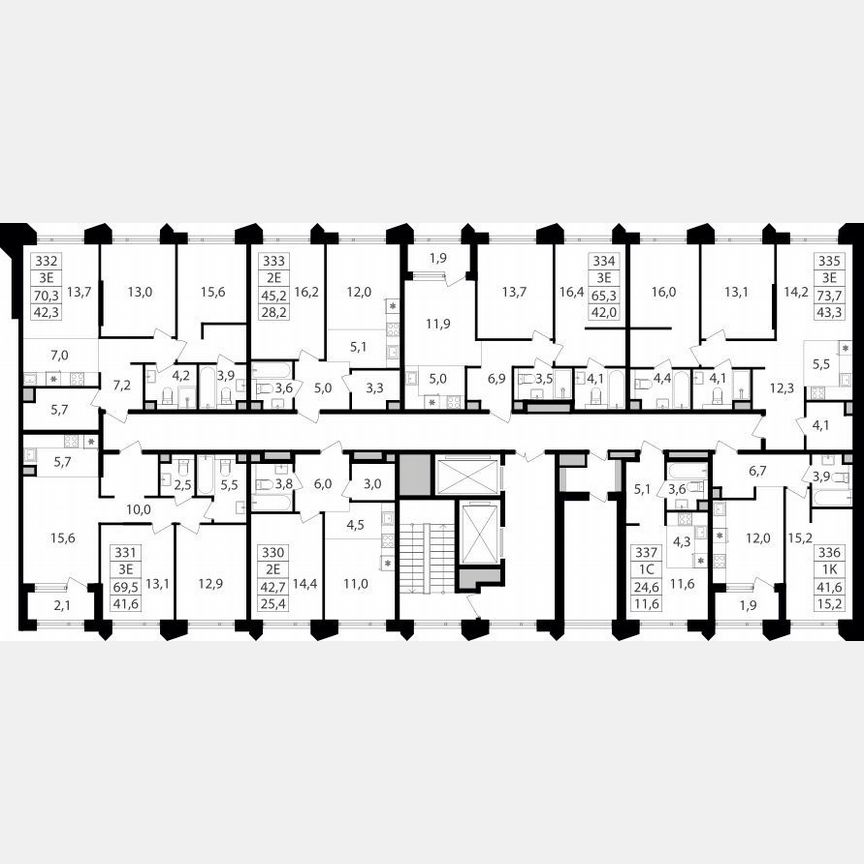 1-к. квартира, 39,7 м², 9/17 эт.