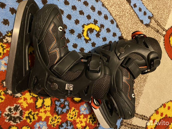 Коньки детские раздвижные 29-32