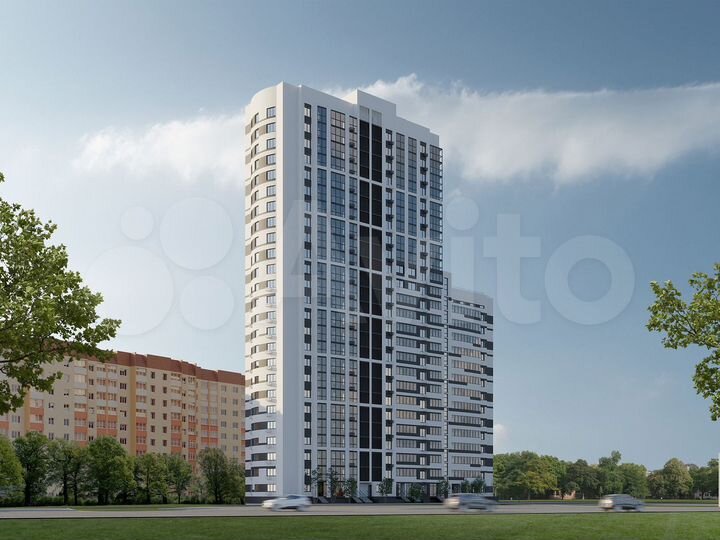 1-к. квартира, 43,3 м², 13/24 эт.