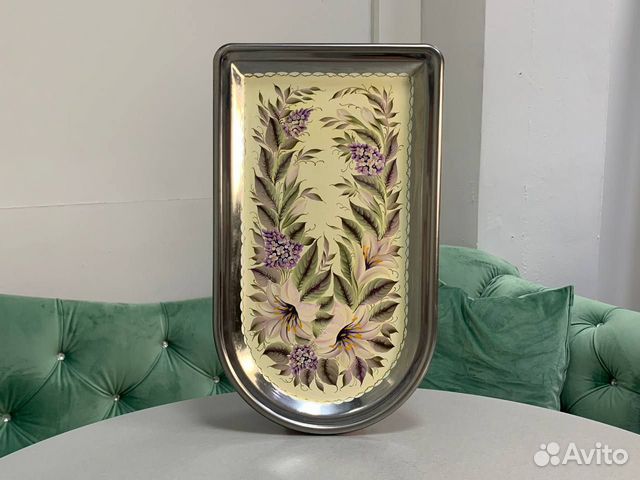 Поднос для самовара «Пуля» «Лилии на белом купить в Москве | Товары для ...