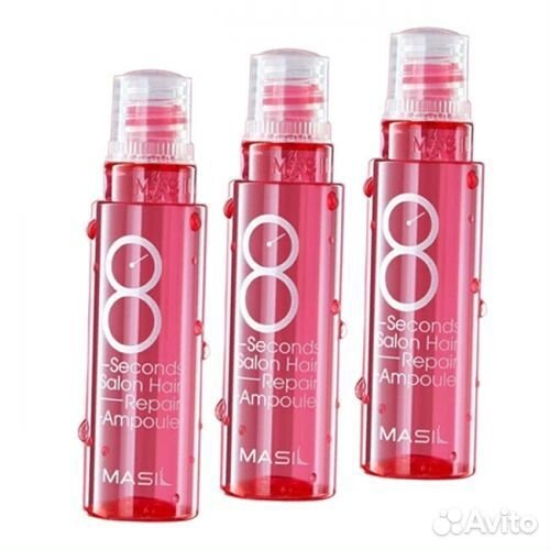 Филлер для поврежденных волос 8 seconds Masil