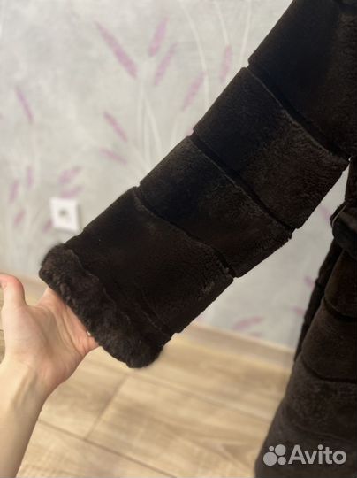 Шуба из бобра и норки