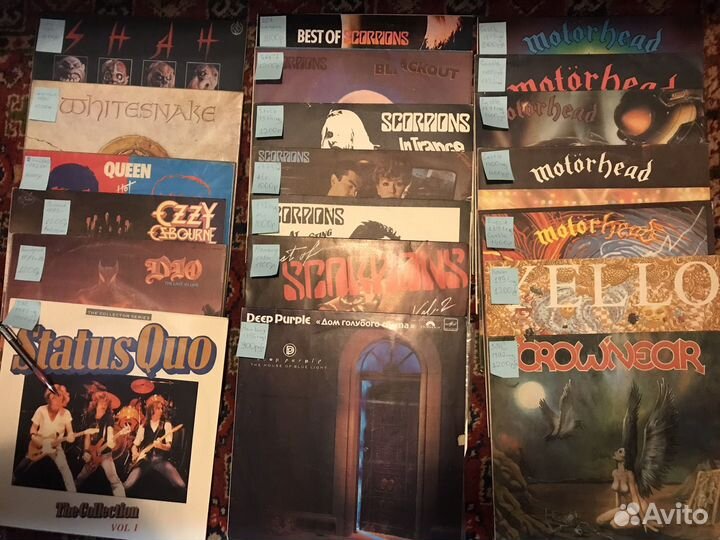 Винил грампластинки коллекция