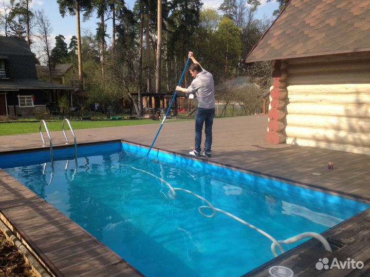 Бассейн полипропиленовый прямоуг. 1,5х2,5м (8мм)