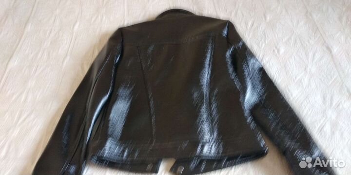 Куртка кожаная детская