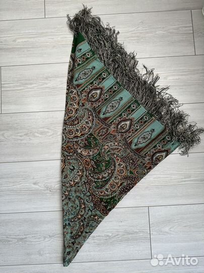 Павловопосадский платок шерсть