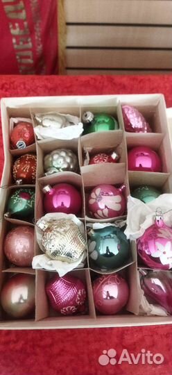 Елочные игрушки СССР