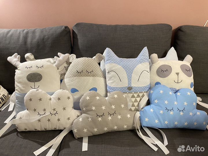 Бортики в кроватку бортики для детской кроватки