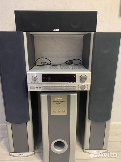 Усилитель и колонки