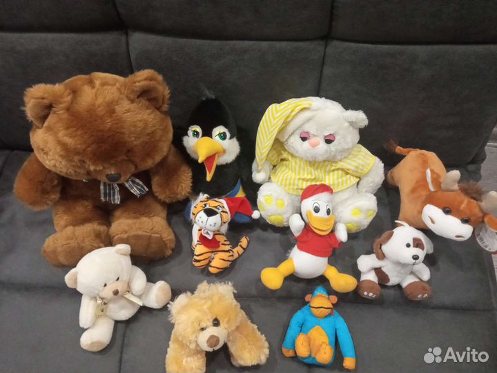 Мягкие игрушки пакетом