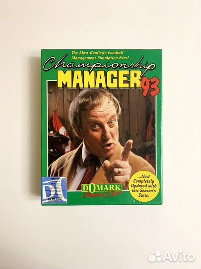 Championship Manager 93 пустой бигбокс лицензия