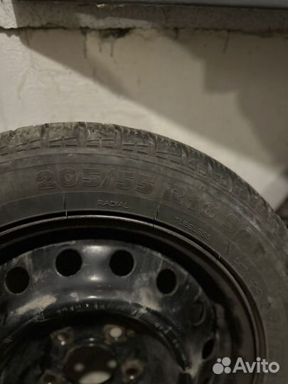 Штампованный диск r 16