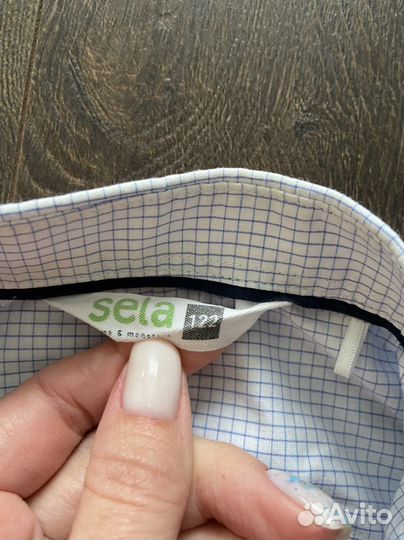 Школьная рубашка для мальчика 122